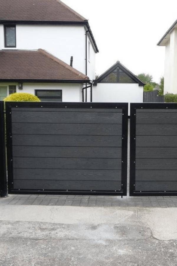 Composite driveway gates