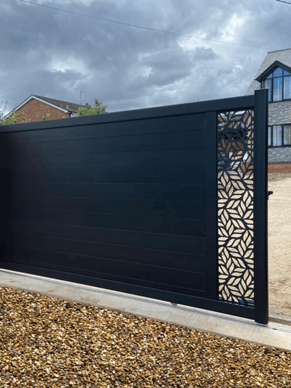 laser deco aluminium gates