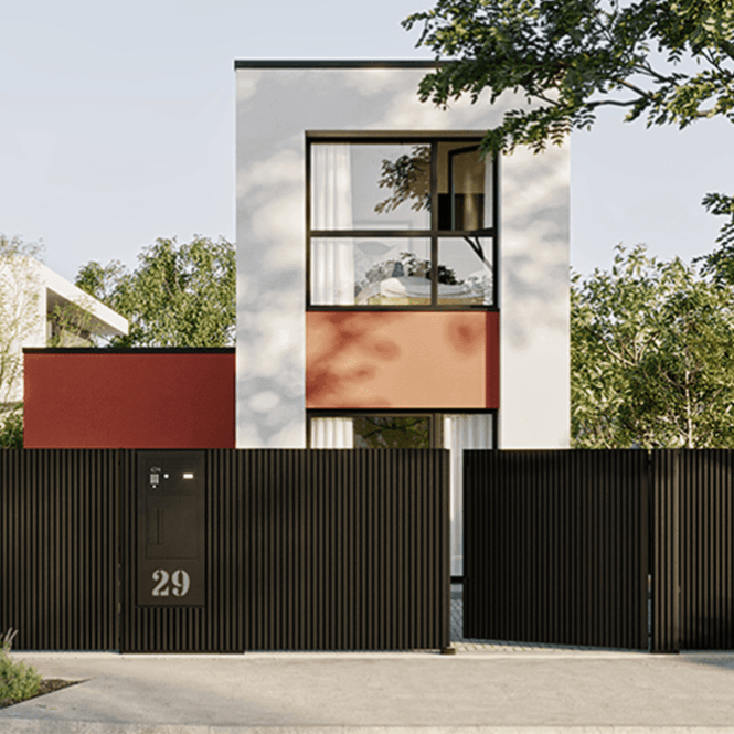 modern kostum aluminium gates with installation